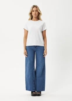 Tees & Shirts|Essentials<Afends Eden - Regular Tee White