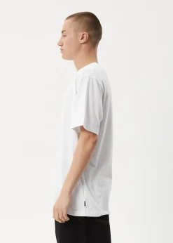 T-Shirts<Afends Ember  - Retro Tee White