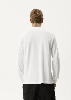 Long Sleeve<Afends Essential  - Long Sleeve Tee White