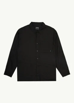 Long Sleeve|Shirts<Afends Everyday  - Long Sleeve Shirt Black
