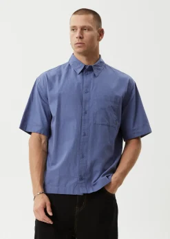Shirts<Afends Everyday  - Short Sleeve Shirt Marlin