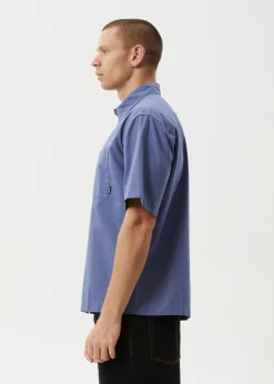 Shirts<Afends Everyday  - Short Sleeve Shirt Marlin