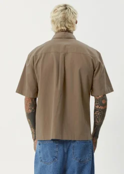 Shirts<Afends Everyday - Short Sleeve Shirt Fossil