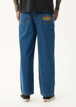 Jeans<Afends Fast Forward  - Denim Ultra Baggy Jean Authentic Blue