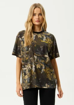 Tees & Shirts|T-Shirts<Afends  - Boxy Tee Find Me