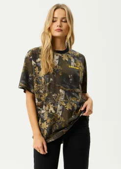 Tees & Shirts|T-Shirts<Afends  - Boxy Tee Find Me
