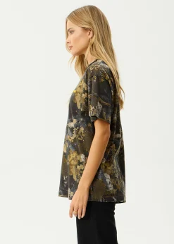 Tees & Shirts|T-Shirts<Afends  - Boxy Tee Find Me