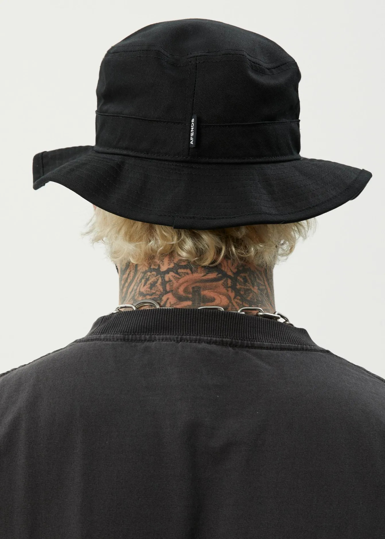 Accessories|Accessories<Afends Flame - Bucket Hat Black