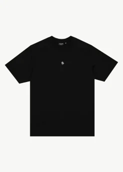 T-Shirts<Afends Flame  - Retro Tee Dark Olive / Black