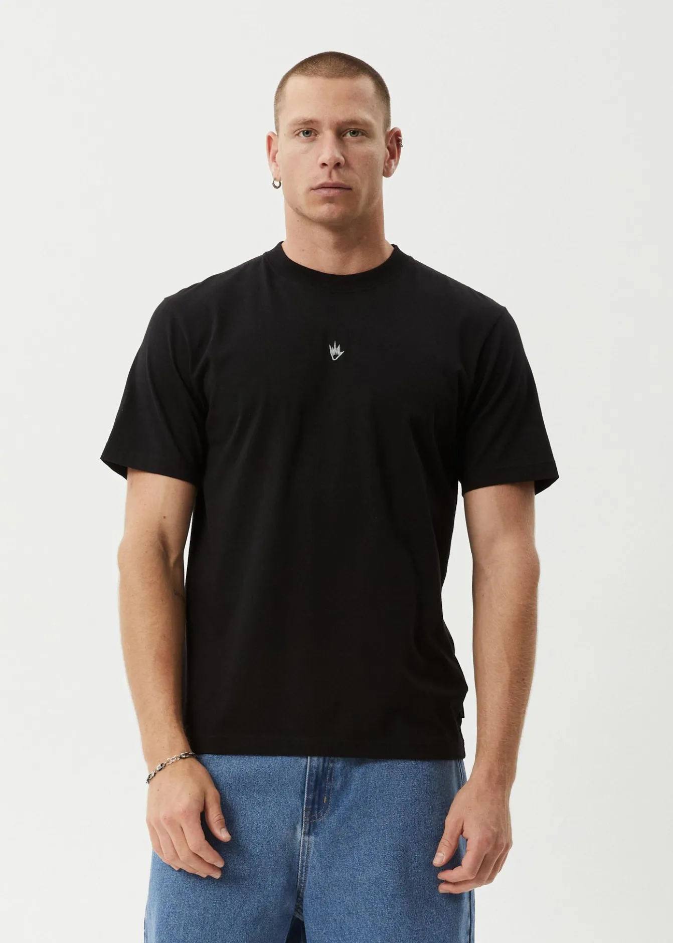 T-Shirts<Afends Flame - Retro Tee Dark Olive / Black