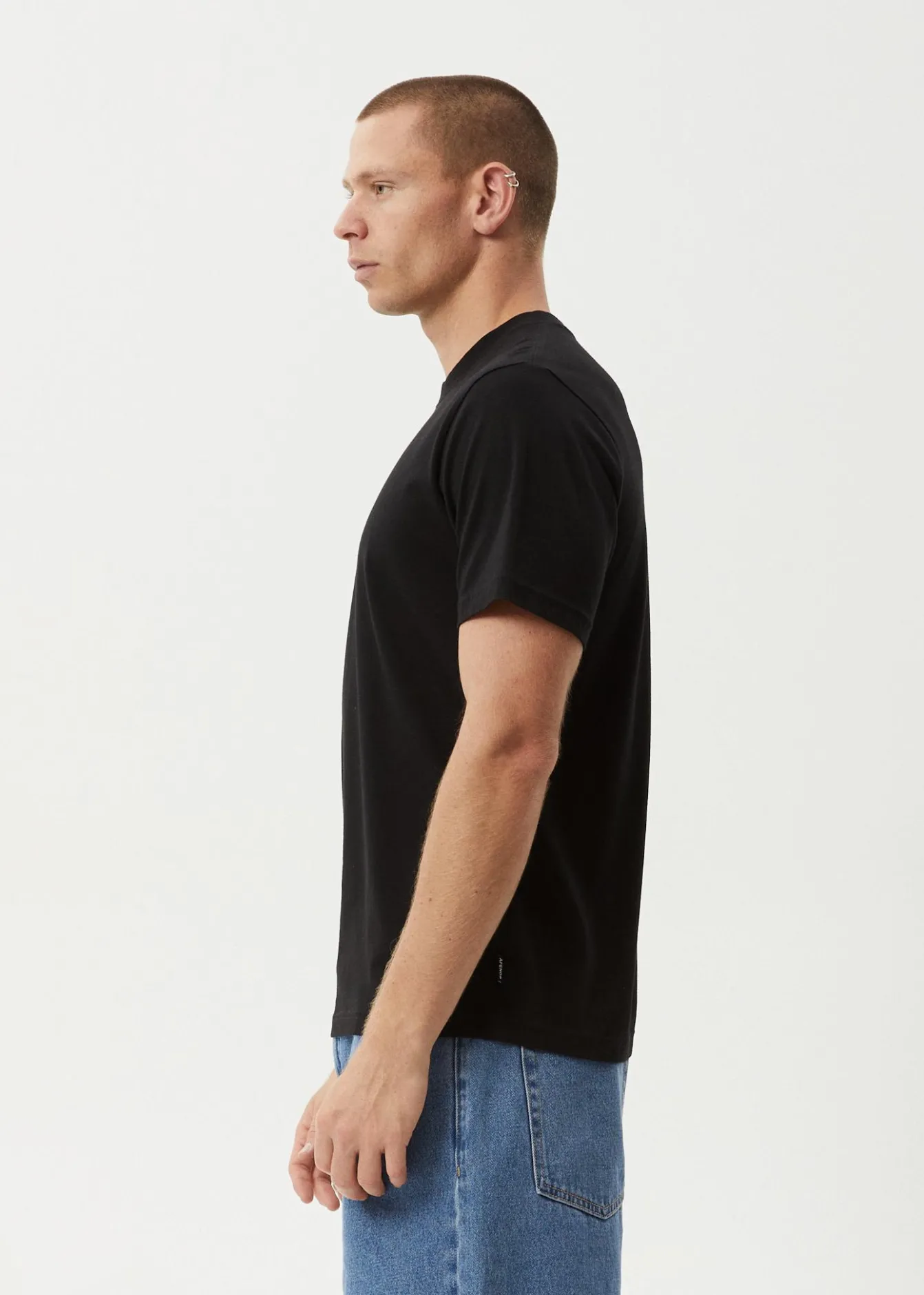 T-Shirts<Afends Flame - Retro Tee Dark Olive / Black