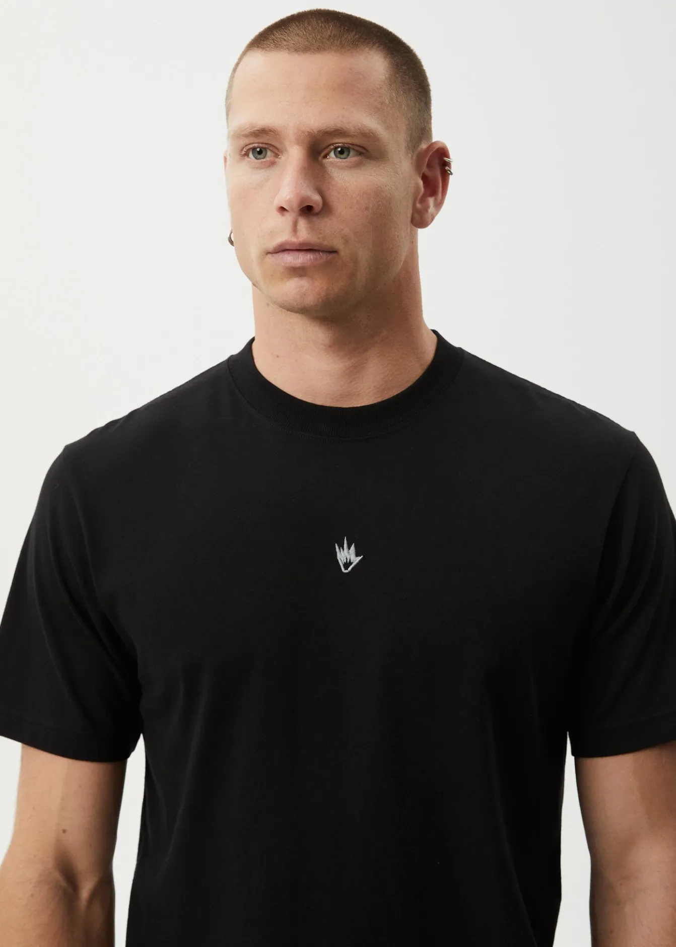 T-Shirts<Afends Flame - Retro Tee Dark Olive / Black