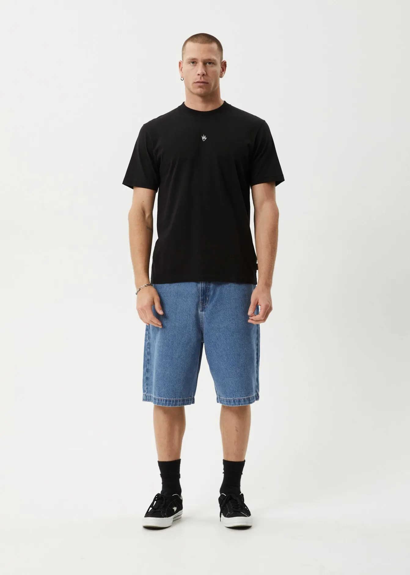 T-Shirts<Afends Flame - Retro Tee Dark Olive / Black