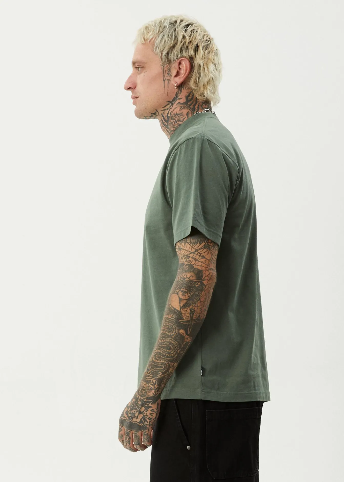 T-Shirts<Afends Flame - Retro Tee Sycamore