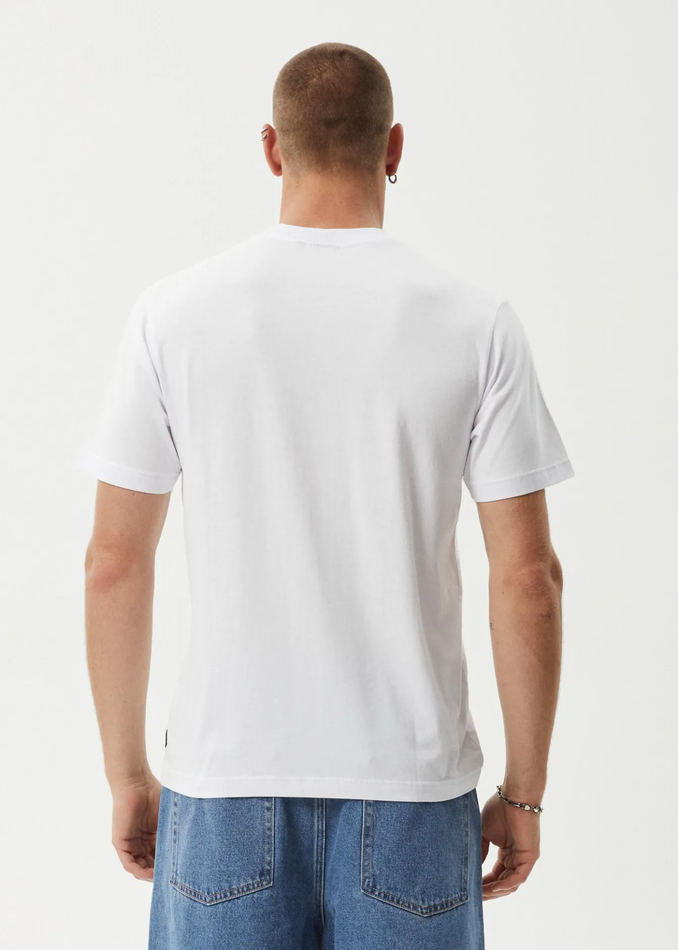 T-Shirts<Afends Flame - Retro Tee White / Blue