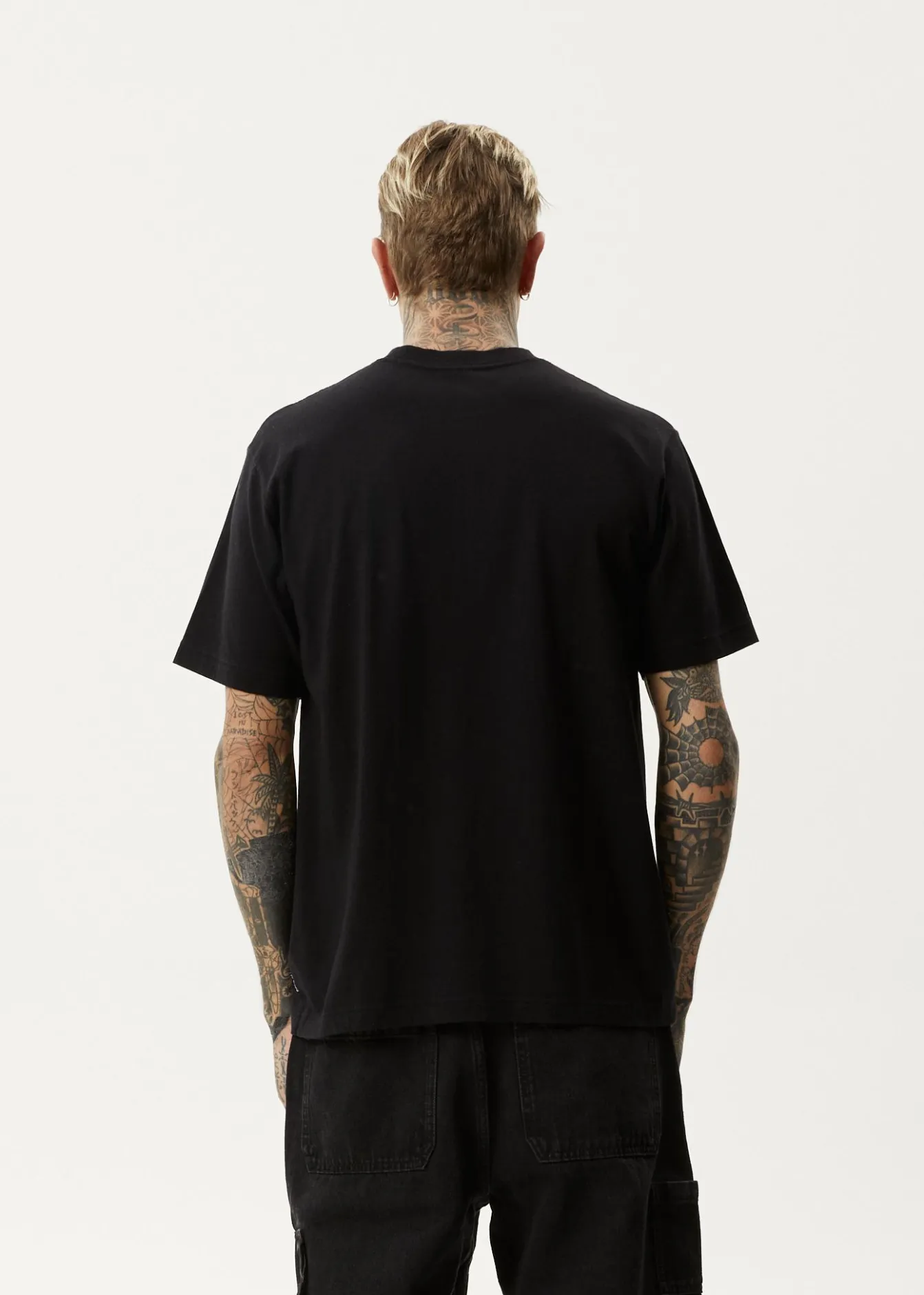 T-Shirts<Afends Flame - Retro Tee Black
