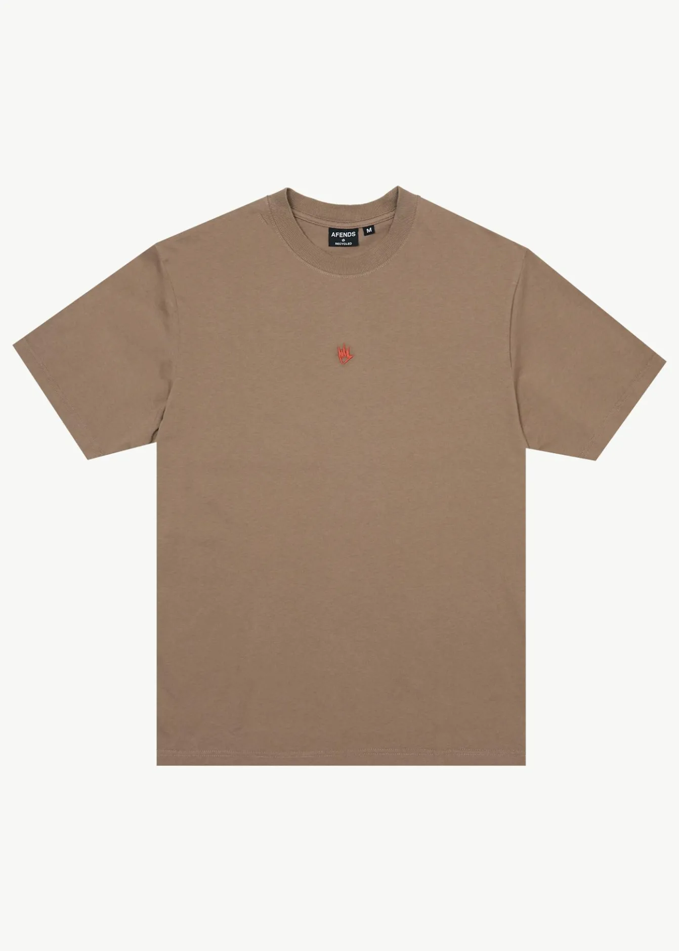 T-Shirts<Afends Flame - Retro Tee Fossil