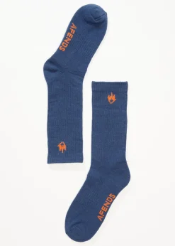 Accessories|Accessories<Afends Flame  - Socks Three Pack Marlin