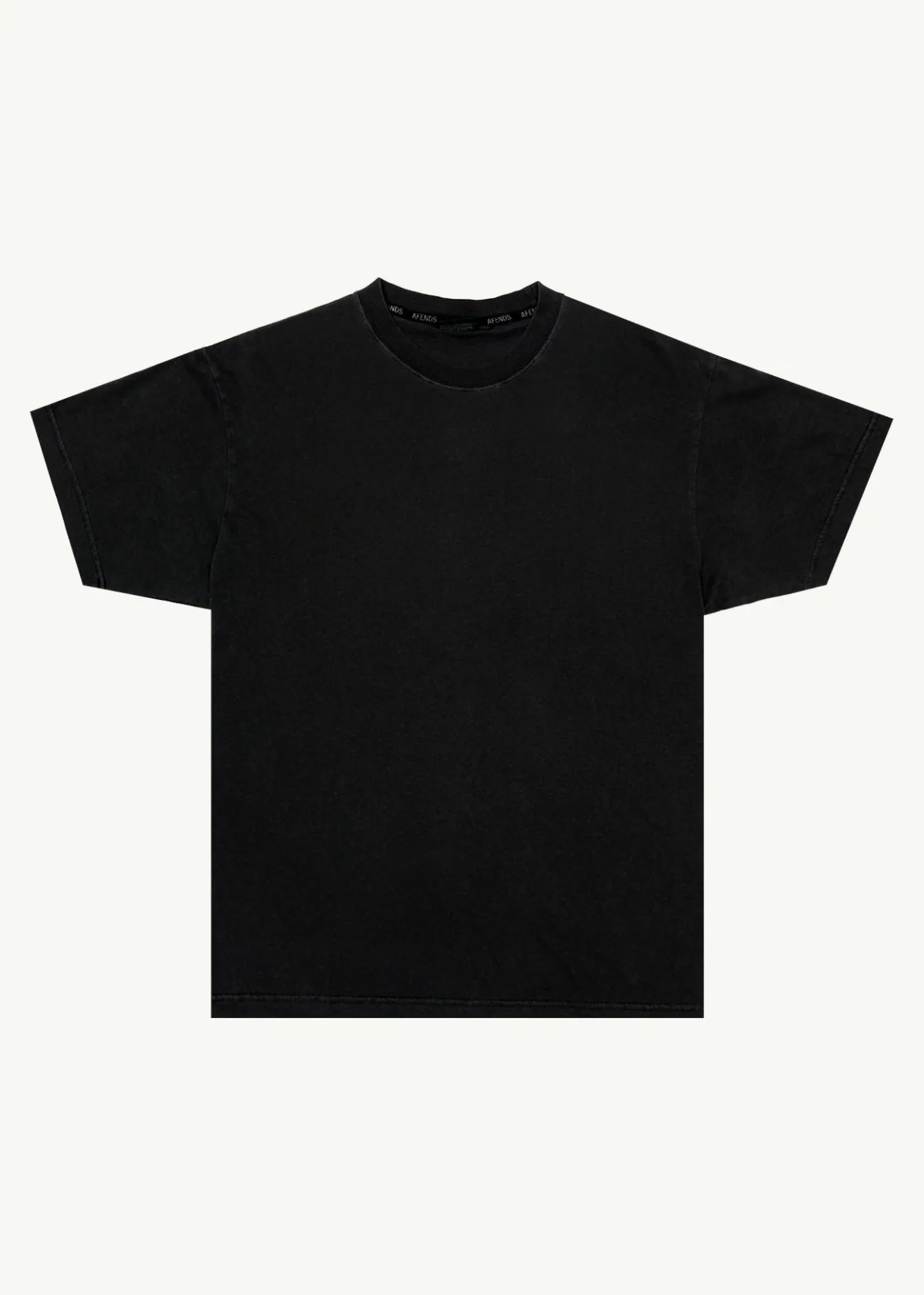 T-Shirts<Afends Foundation - Boxy Tee Black