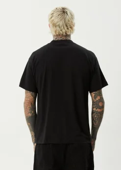 T-Shirts<Afends Foundation - Boxy Tee Black