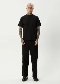 T-Shirts<Afends Foundation - Boxy Tee Black