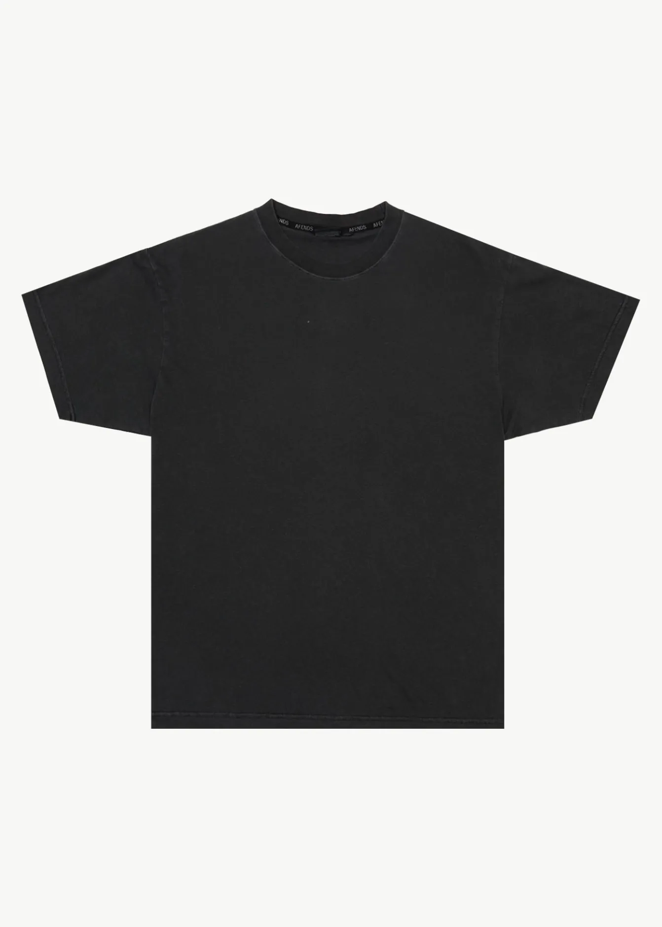 T-Shirts<Afends Foundation - Boxy Tee Stone Black