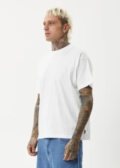 T-Shirts<Afends Foundation - Boxy Tee White