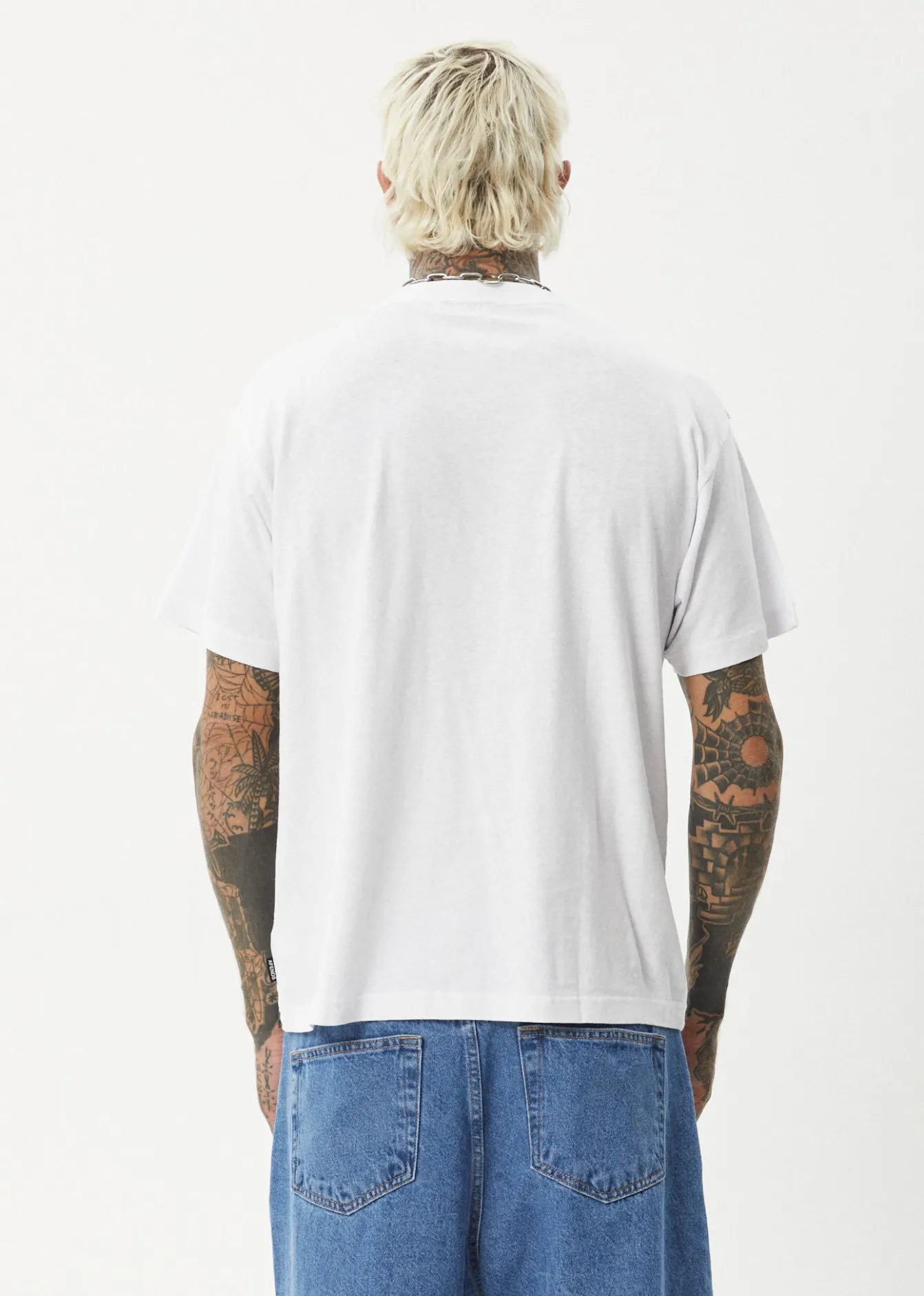 T-Shirts<Afends Foundation - Boxy Tee White