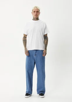 T-Shirts<Afends Foundation - Boxy Tee White