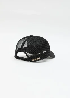 Accessories|Accessories<Afends Gardening Club  - Trucker Cap Black