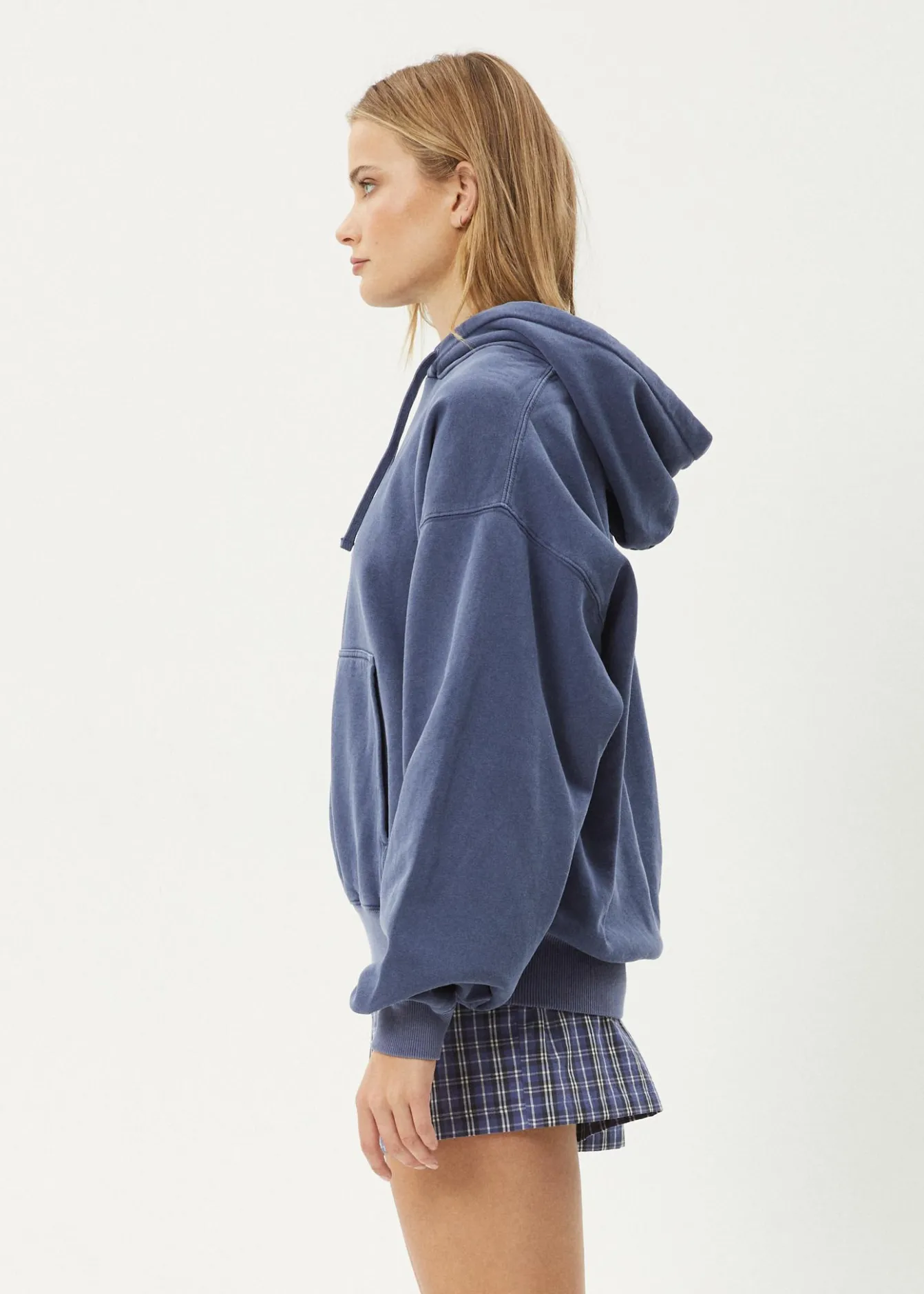 Sweaters & Hoodies|Outerwear<Afends Genesis - Boxy Hoodie Washed Marlin