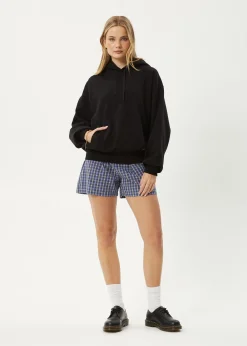 Sweaters & Hoodies|Outerwear<Afends Genesis - Boxy Hoodie Black