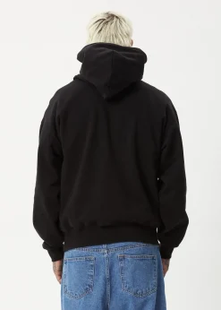 Sweaters & Hoodies|Outerwear<Afends Genesis - Boxy Hoodie Black