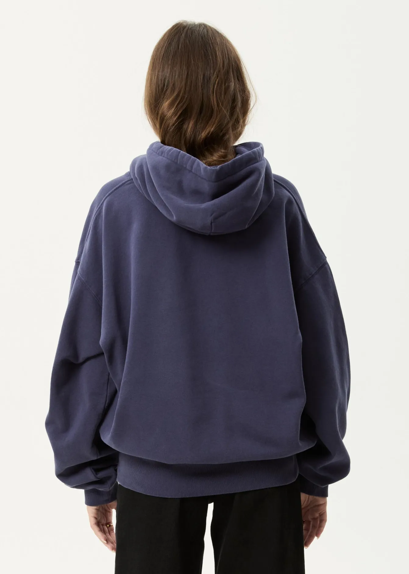 Sweaters & Hoodies|Outerwear<Afends Genesis - Boxy Hoodie Washed Deep Sea