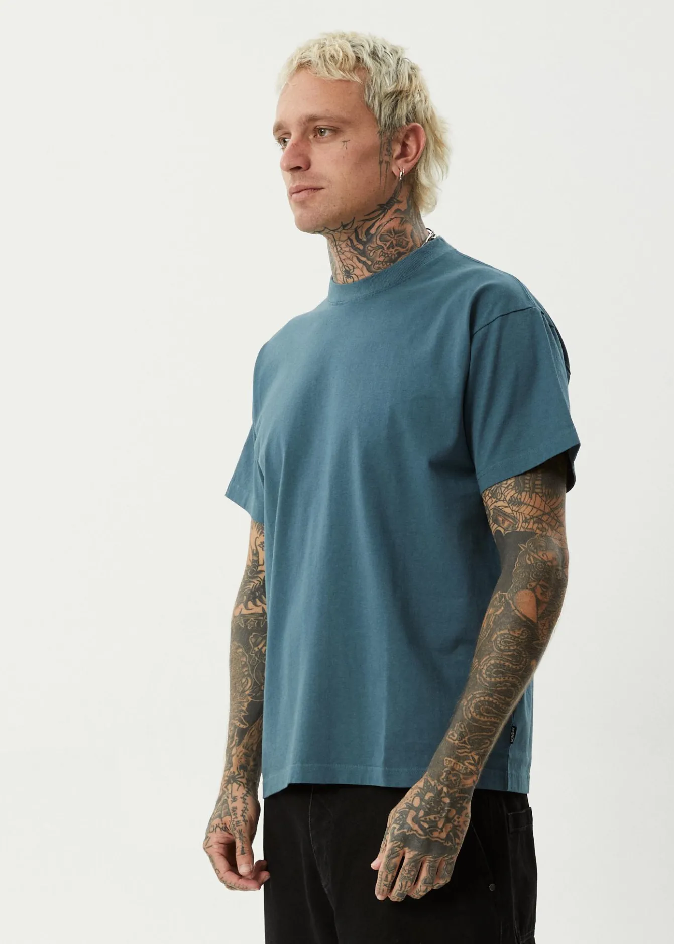 T-Shirts|Tees & Shirts<Afends Genesis - Heavyweight Boxy Tee Fuel