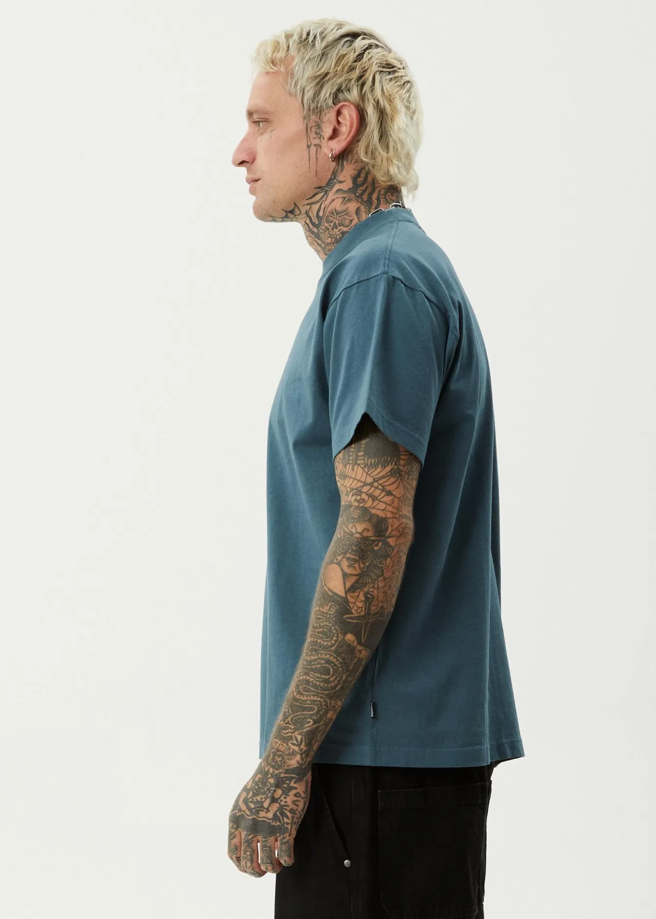 T-Shirts|Tees & Shirts<Afends Genesis - Heavyweight Boxy Tee Fuel
