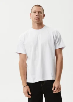 T-Shirts|Tees & Shirts<Afends Genesis  - Heavyweight Boxy Tee White