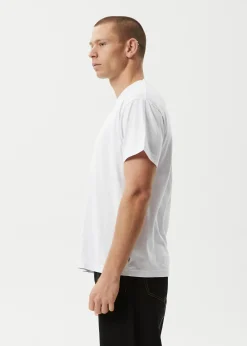 T-Shirts|Tees & Shirts<Afends Genesis  - Heavyweight Boxy Tee White