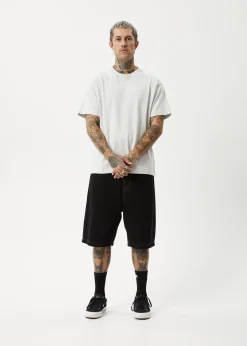 T-Shirts<Afends Genesis - Heavyweight Boxy Tee Grey Marle