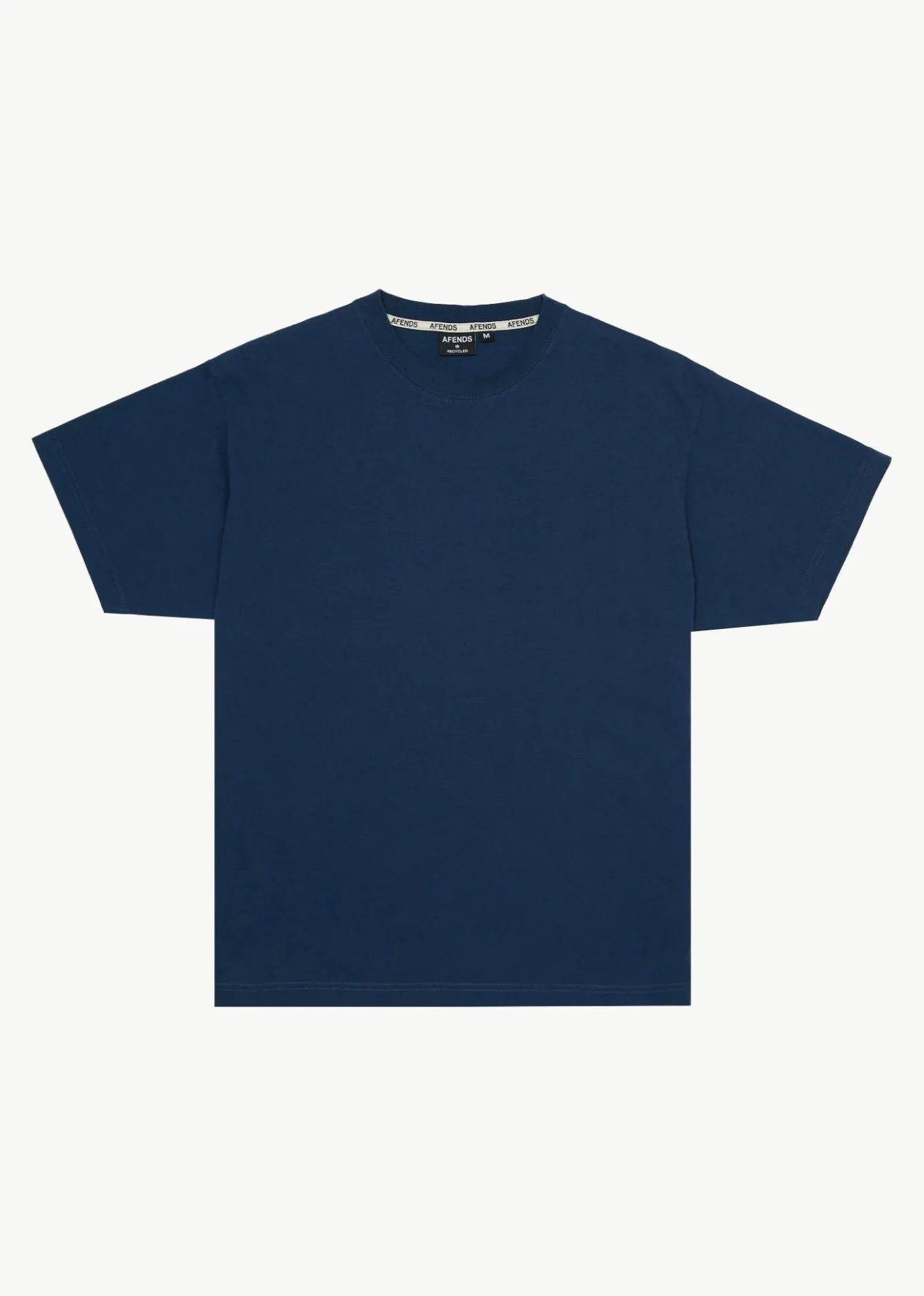 T-Shirts<Afends Genesis - Heavyweight Boxy Tee Navy