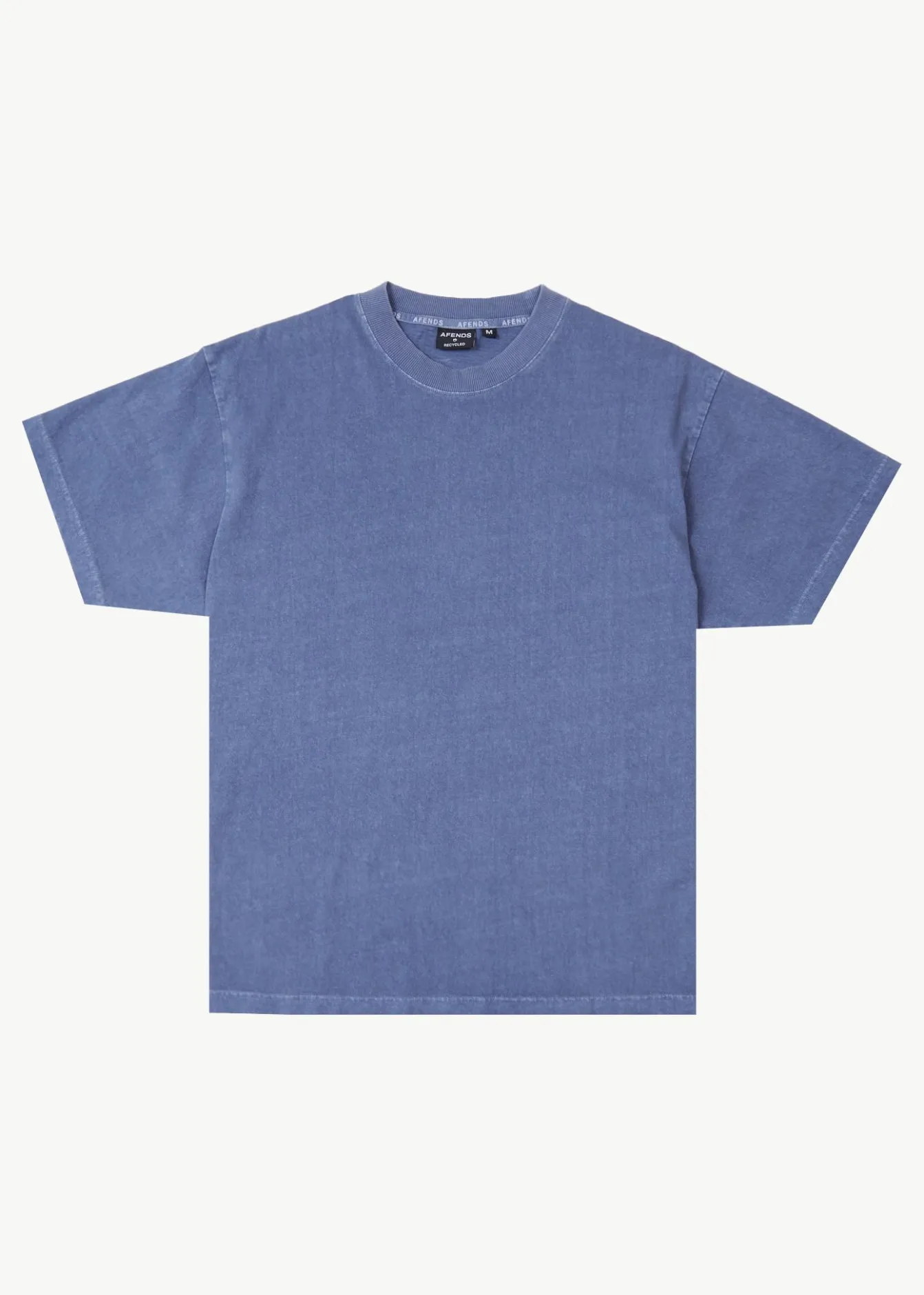 T-Shirts<Afends Genesis - Heavyweight Boxy Tee Washed Marlin