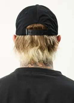 Accessories|Accessories<Afends Genesis - Six Panel Cap Stone Black