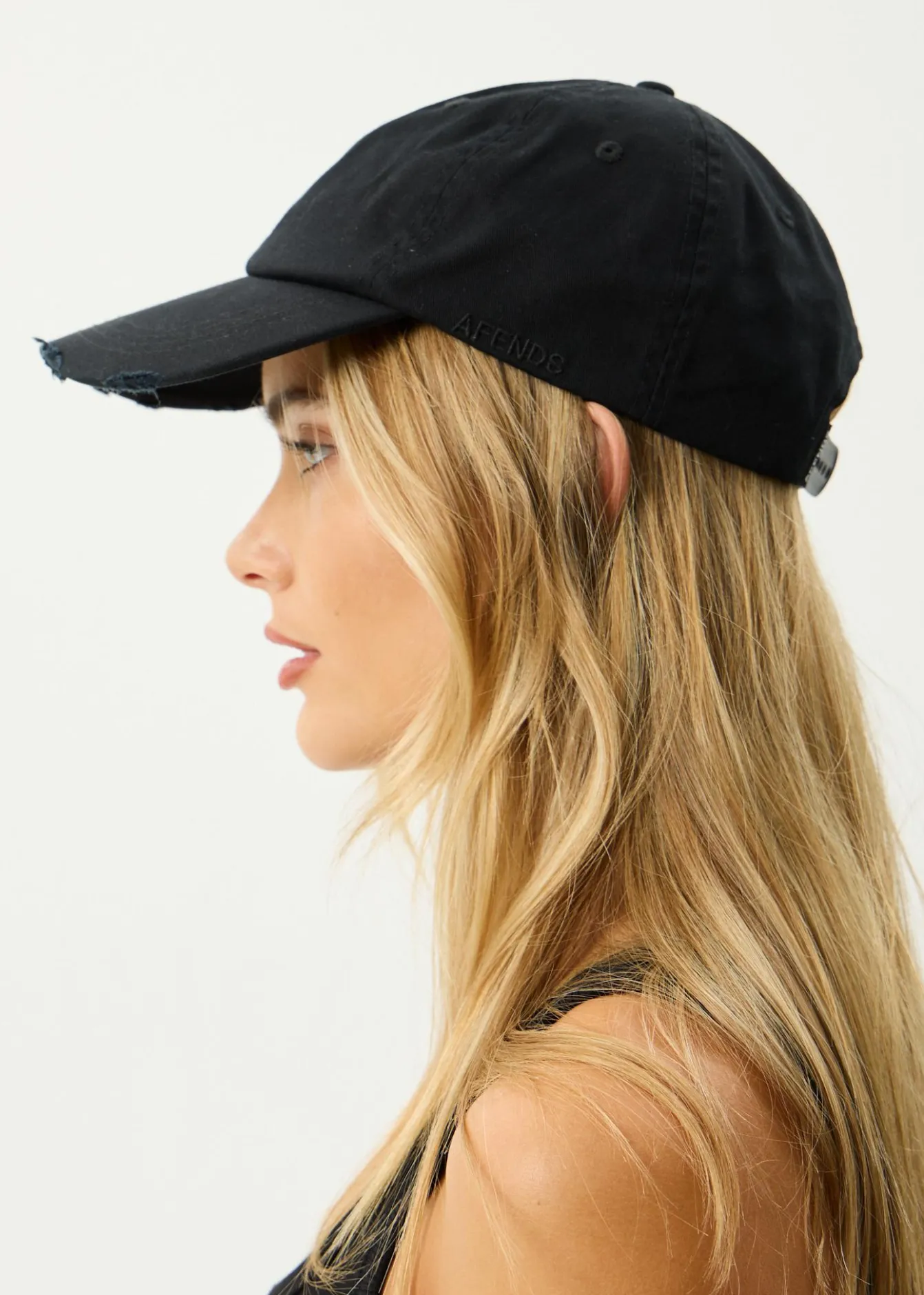 Accessories|Accessories<Afends Genesis - Six Panel Cap Stone Black