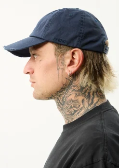Accessories|Accessories<Afends Genesis - Six Panel Cap Washed Deep Sea