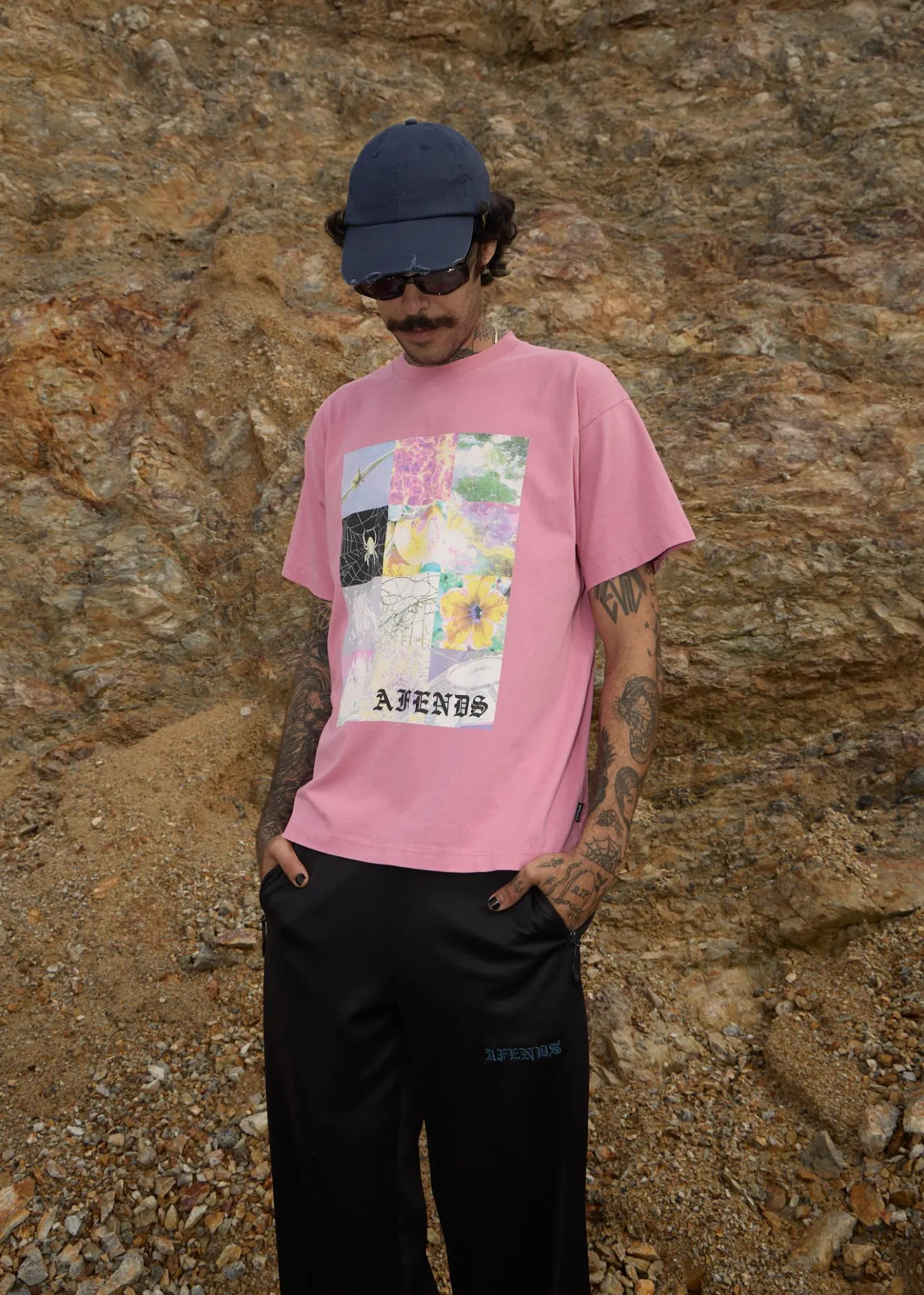 Accessories|Accessories<Afends Genesis - Six Panel Cap Washed Deep Sea
