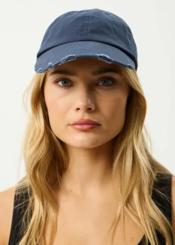 Accessories|Accessories<Afends Genesis - Six Panel Cap Washed Deep Sea