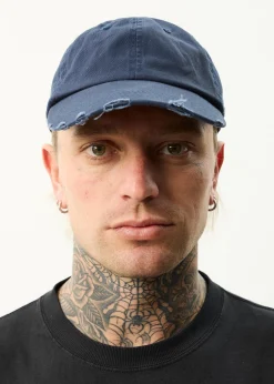 Accessories|Accessories<Afends Genesis - Six Panel Cap Washed Deep Sea