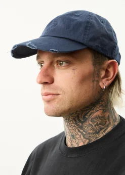 Accessories|Accessories<Afends Genesis - Six Panel Cap Washed Deep Sea