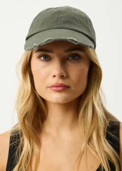 Accessories|Accessories<Afends Genesis - Six Panel Cap Washed Sycamore