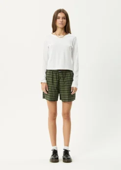 Sets & Co-Ords|Shorts<Afends Ghost  - Boxer Short Oil Green